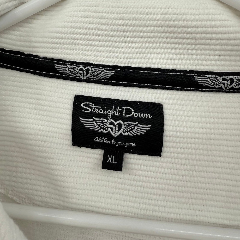 Straight Down Womens Jacket Golf Ribbed Full Zip Outdoor scioto golf club xl - Picture 4 of 12